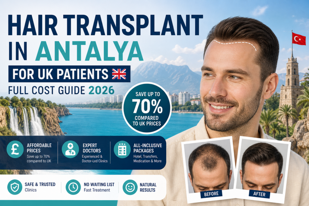 Hair Transplant in Antalya for UK Patients